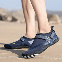 Slip-resistant & Orthopaedic for Men - Barefoot Water Shoes HydroFlex-Blue-3.5-State of Style