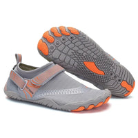 Slip-resistant & Orthopaedic for Men - Barefoot Water Shoes HydroFlex-Gray-3.5-State of Style