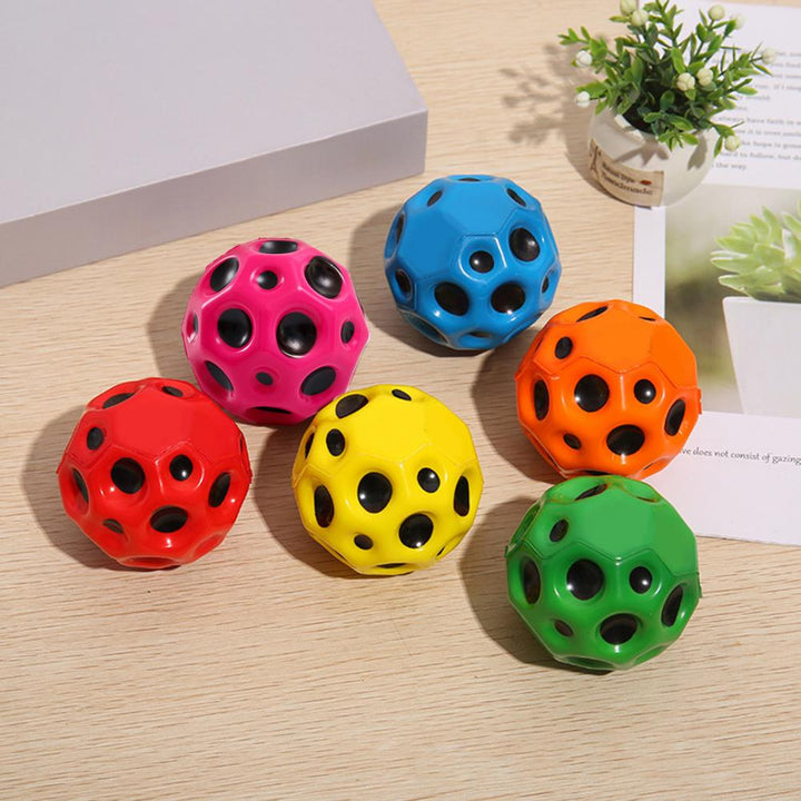 Slow-Rebound Bouncing Ball - LunarBounce-Red-State of Style