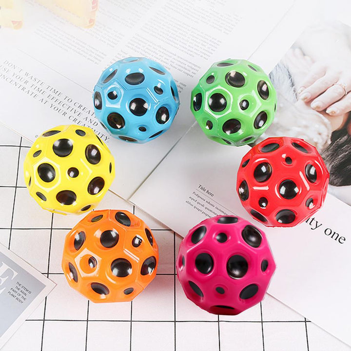 Slow-Rebound Bouncing Ball - LunarBounce-Red-State of Style