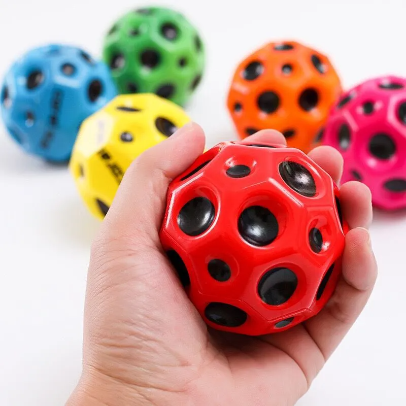 Slow-Rebound Bouncing Ball - LunarBounce-Red-State of Style