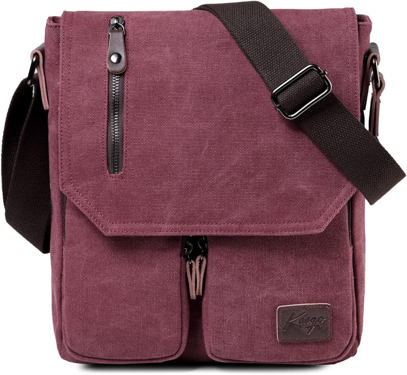 Compact Canvas Crossbody Messenger Bag – Renan