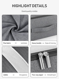 Smart and Spacious Storage Bag - UnderStore-M-Grey-State of Style