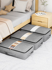 Smart and Spacious Storage Bag - UnderStore-M-Grey-State of Style