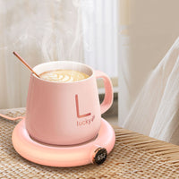 Smart Cup Warmer for Hot Beverages - WarmSip-Pink-USB-State of Style