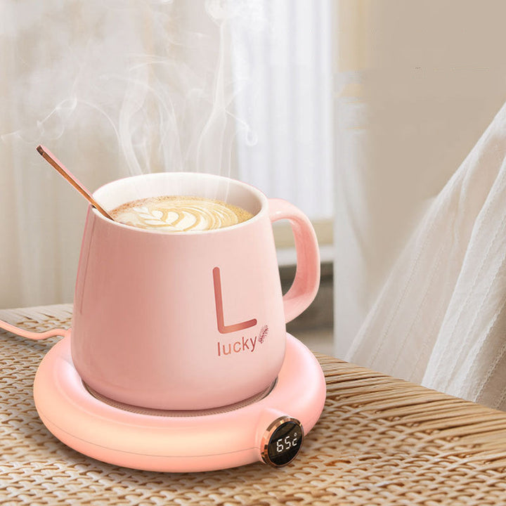 Smart Cup Warmer for Hot Beverages - WarmSip-Pink-USB-State of Style