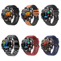 Smart Health Tracker with Glucose and ECG Monitoring - HealthPro-Black Steel-State of Style