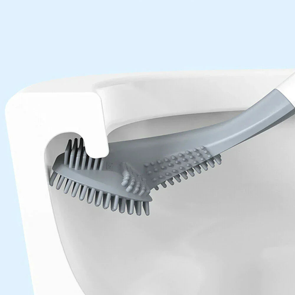 Smart Hygienic Toilet Brush - PureClean Brush-Brush + Holder-Blue-State of Style