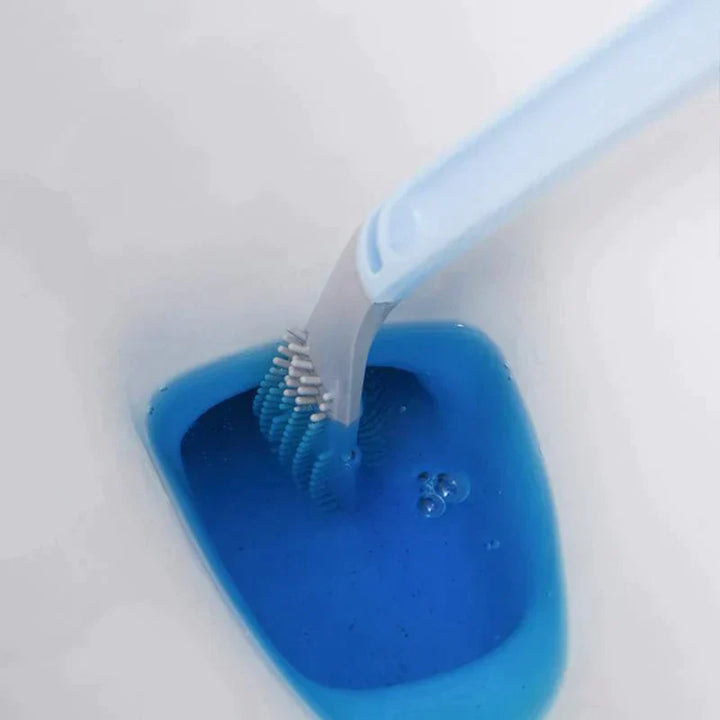 Smart Hygienic Toilet Brush - PureClean Brush-Brush + Holder-Blue-State of Style