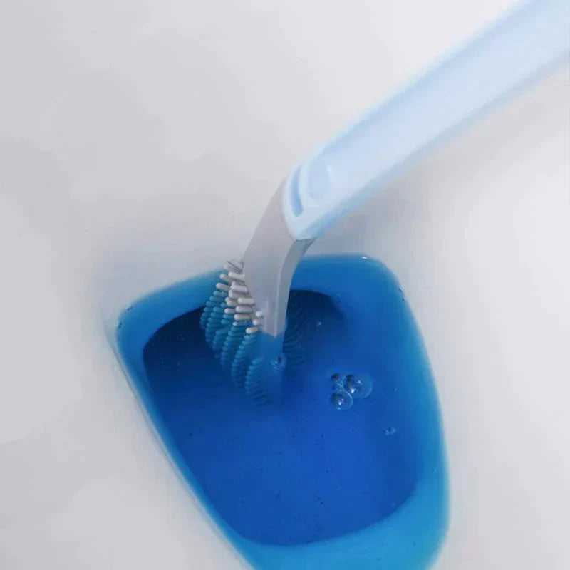 Smart Hygienic Toilet Brush - PureClean Brush-Brush + Holder-Blue-State of Style