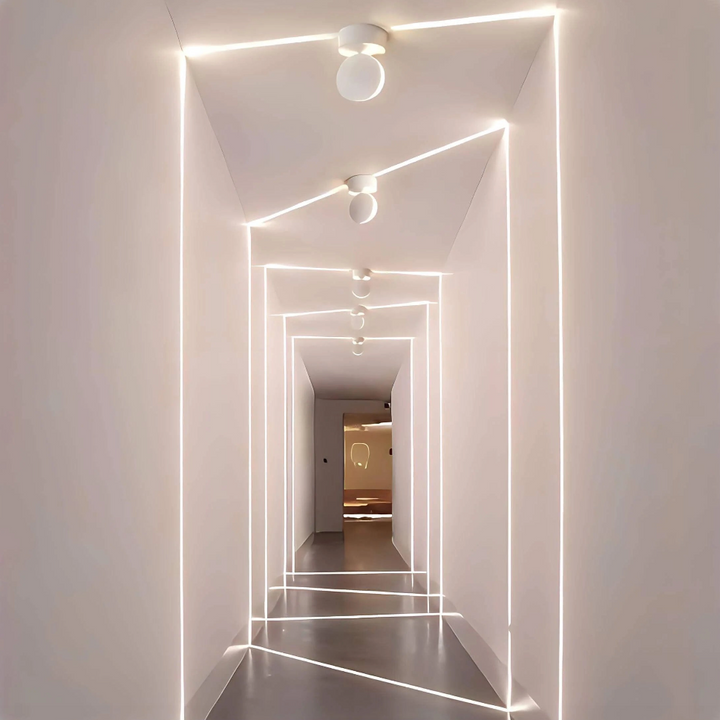 Smart LED Strip Lighting with 360° Projection - Lumovibe-White-Cool white-State of Style