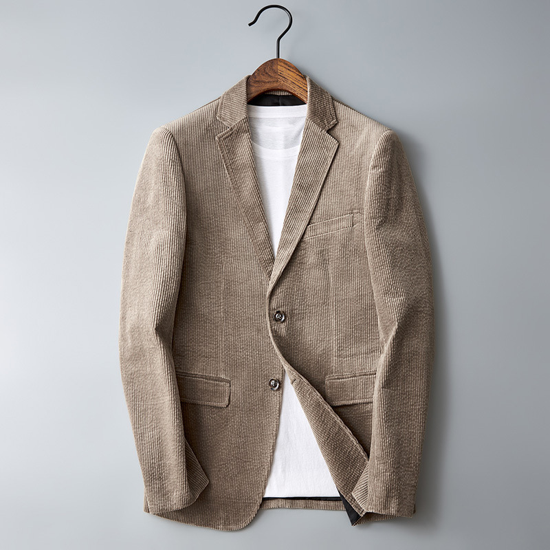 Smart Men’s Corduroy Blazer - Vincent-Brown-S-State of Style