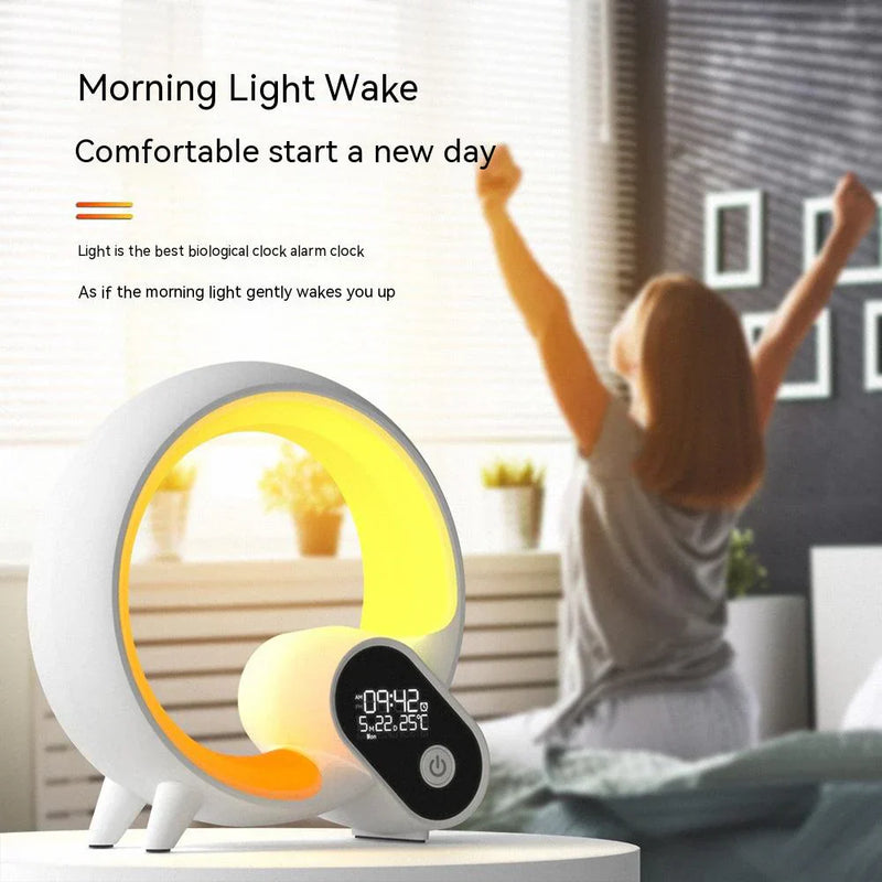Smart Night Light with White Noise and Colour Change - Liora-Black-State of Style