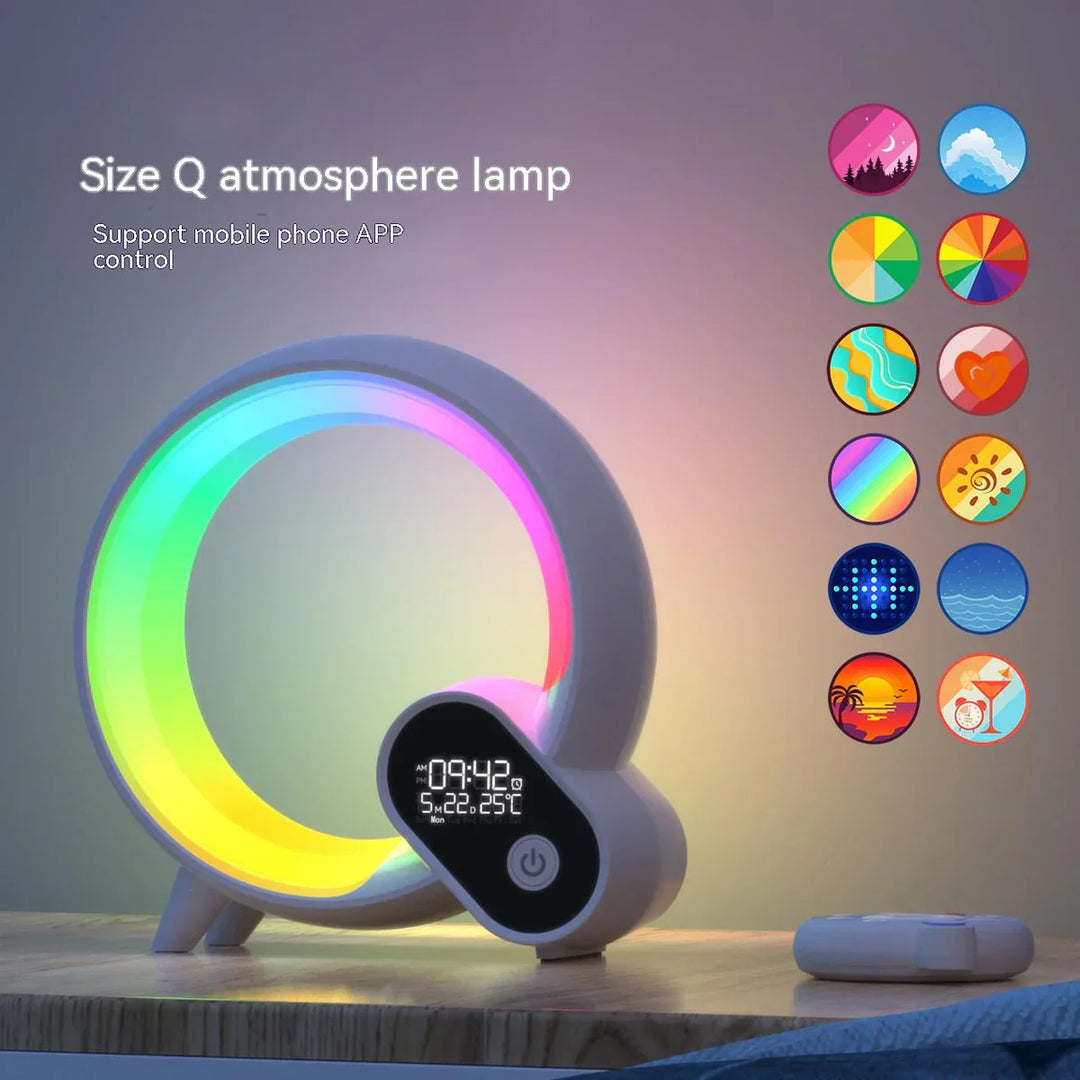 Smart Night Light with White Noise and Colour Change - Liora-Black-State of Style