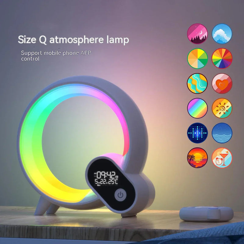 Smart Night Light with White Noise and Colour Change - Liora-Black-State of Style