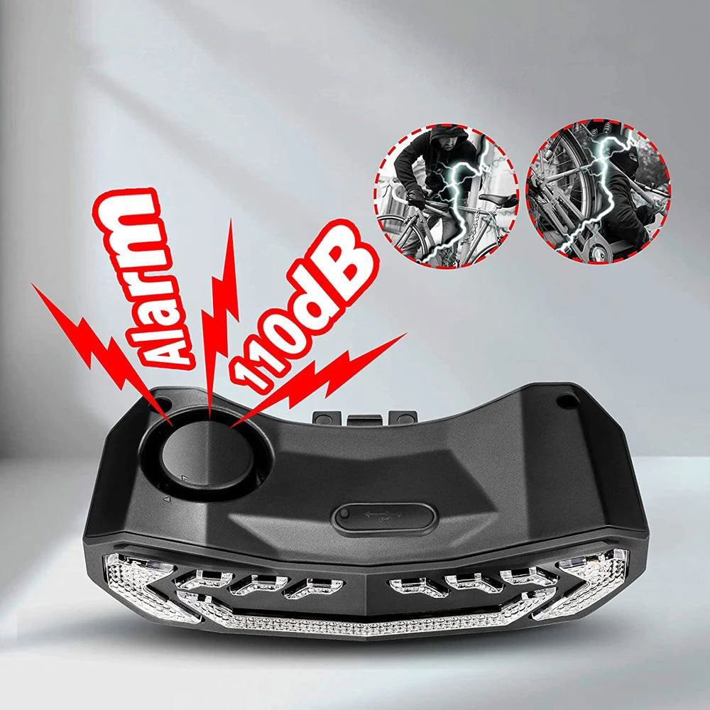 Smart Rear Light Alarm - BikeGuard™-State of Style