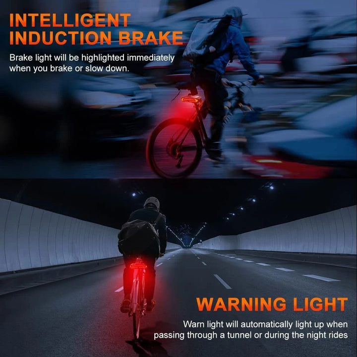 Smart Rear Light Alarm - BikeGuard™-State of Style