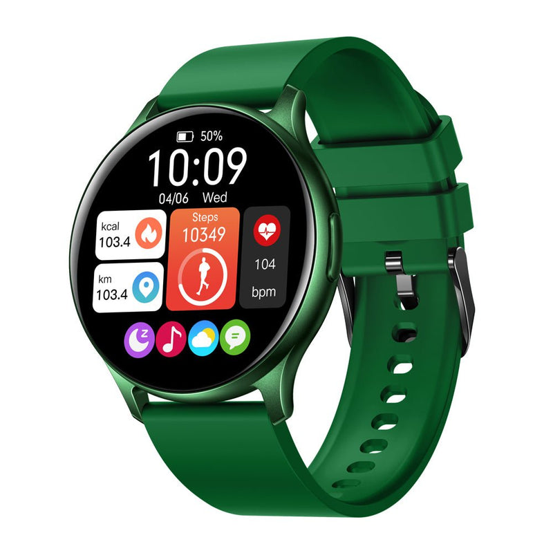 Smartwatch and Fitness Tracker with Bluetooth - SmartVibe Pro-Green-State of Style