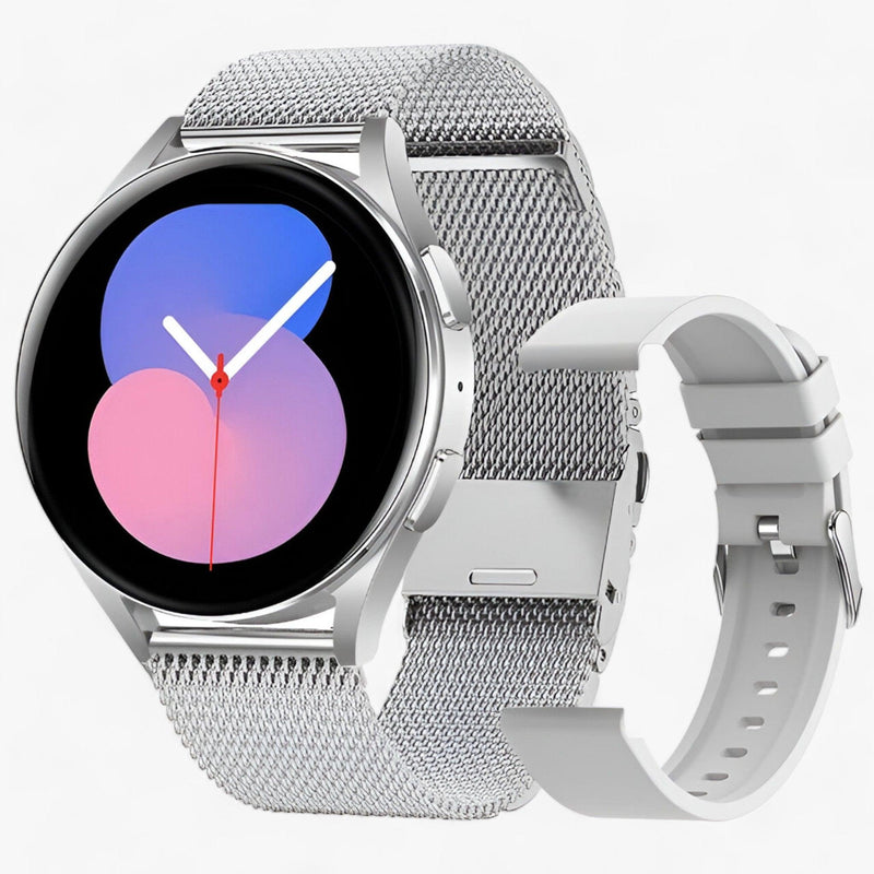 Smartwatch for Health and Style - Evelyne-Gas Silver-State of Style