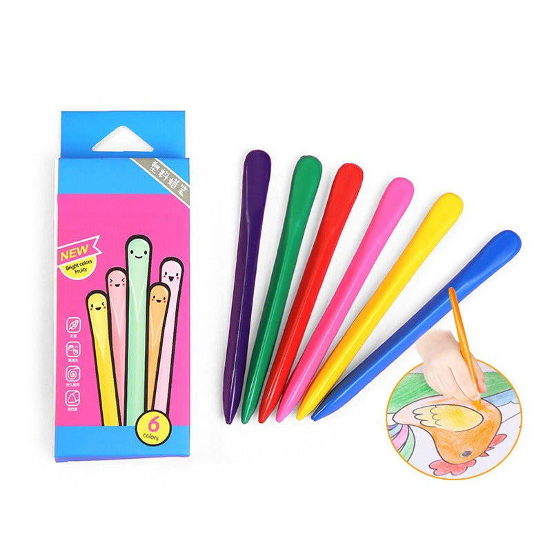 Smudge-Free Colour Crayons for Creative Kids – ColorPop-Set of 6-State of Style
