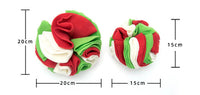Snuffle Ball for Dogs - PawMaze-Green-Red-15cm-State of Style