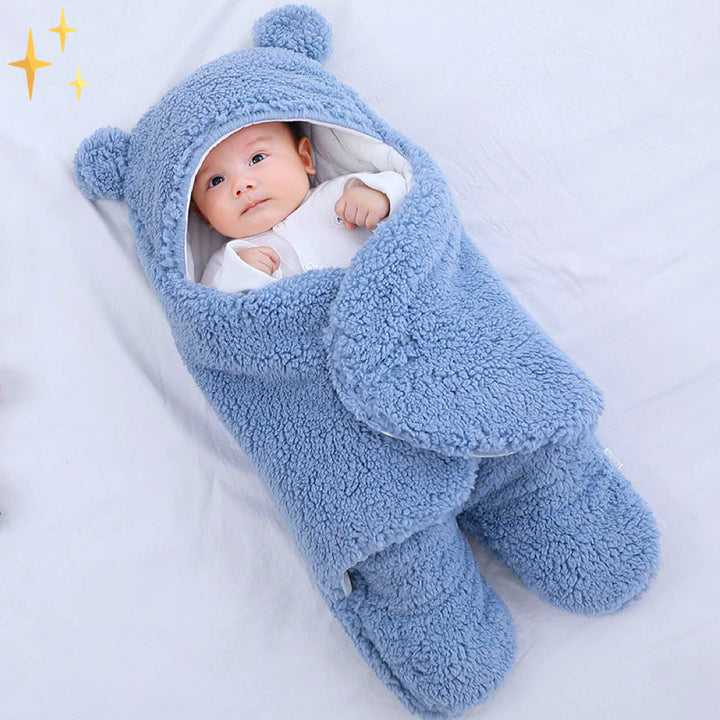 SnuggleNest Baby Sleeping Bag - Soft and Snuggly-Blue-State of Style