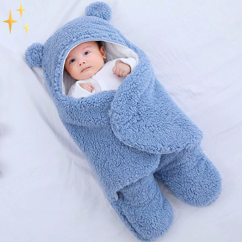 SnuggleNest Baby Sleeping Bag - Soft and Snuggly-Blue-State of Style