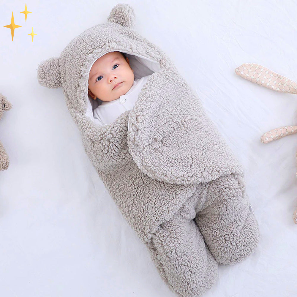 SnuggleNest Baby Sleeping Bag - Soft and Snuggly-Grey-State of Style