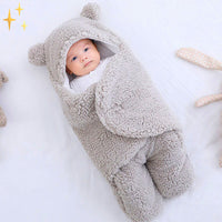 SnuggleNest Baby Sleeping Bag - Soft and Snuggly-Grey-State of Style