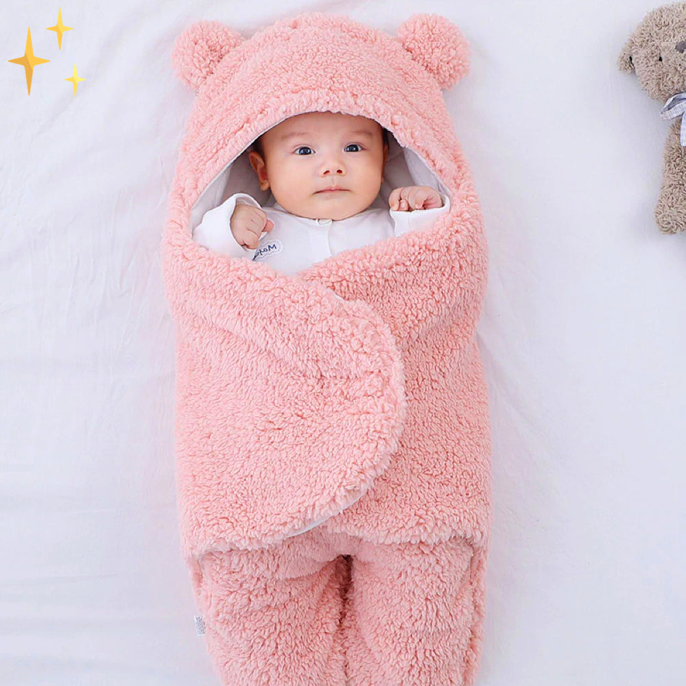 SnuggleNest Baby Sleeping Bag - Soft and Snuggly-Pink-State of Style