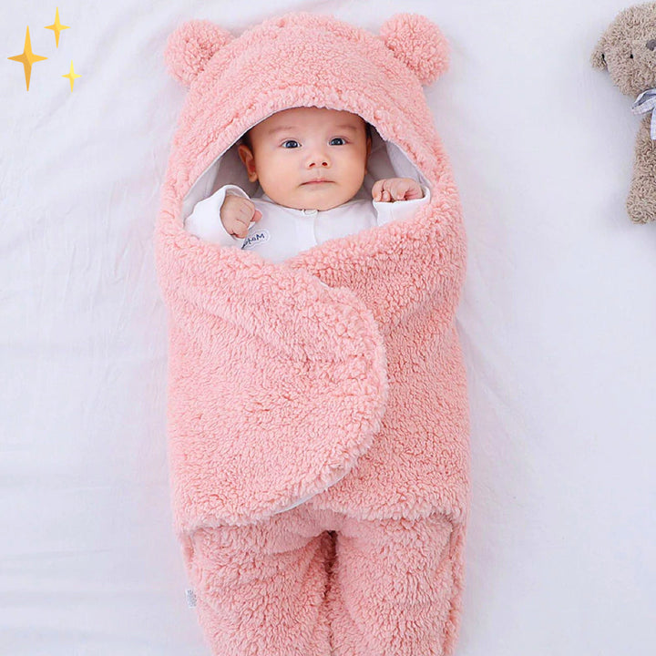 SnuggleNest Baby Sleeping Bag - Soft and Snuggly-Pink-State of Style