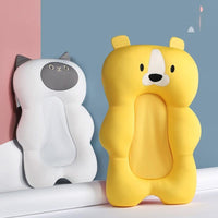 SnuggleSplash Baby Bath Cushion-Green Cat-State of Style