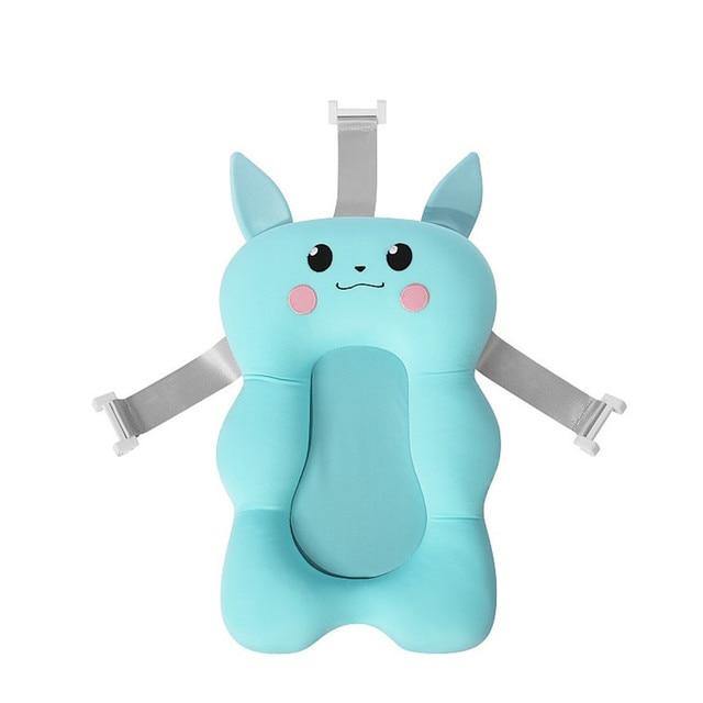 SnuggleSplash Baby Bath Cushion-Green Cat-State of Style