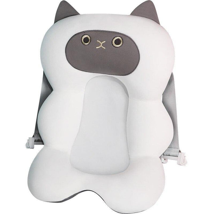 SnuggleSplash Baby Bath Cushion-Green Cat-State of Style