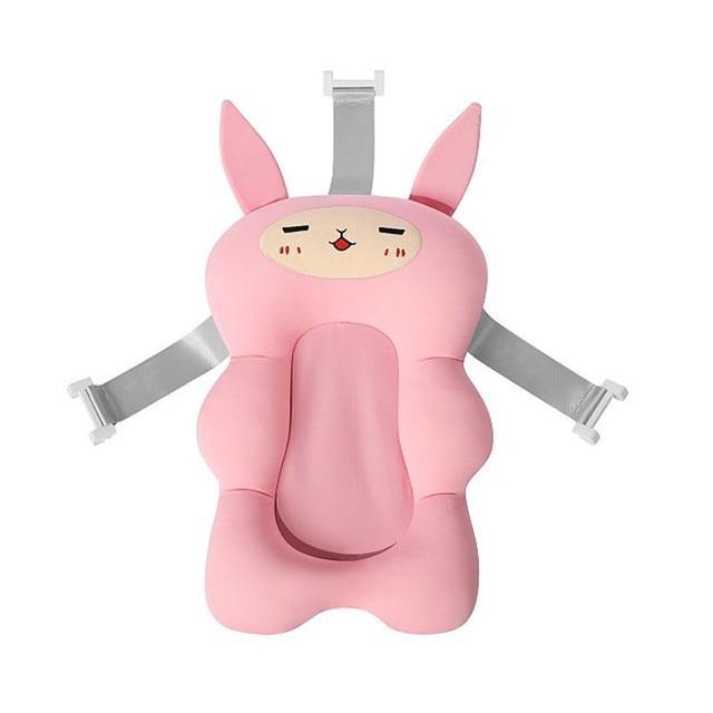 SnuggleSplash Baby Bath Cushion-Pink Cat-State of Style