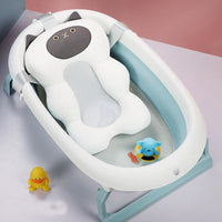SnuggleSplash Baby Bath Cushion-White Cat-State of Style
