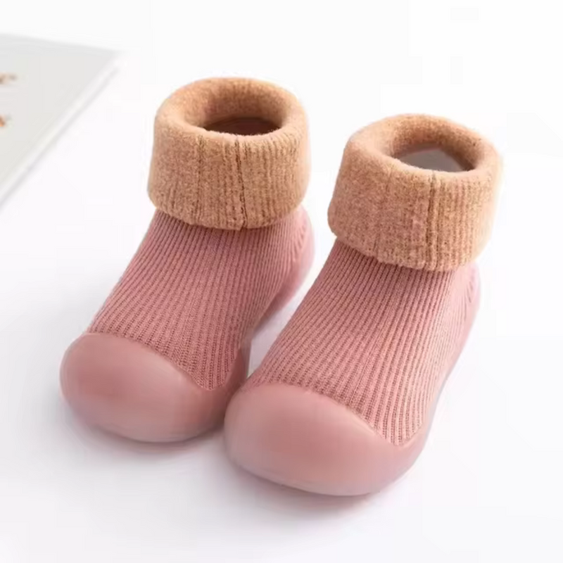 SnugSteps – Comfortable Barefoot Socks for Children-Old pink-3-4 (11.5cm)-State of Style