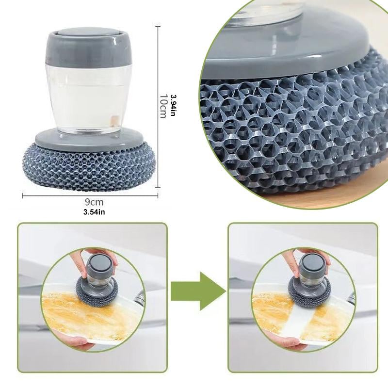 Soap Dispenser Brush for the Kitchen - CleanEase-State of Style