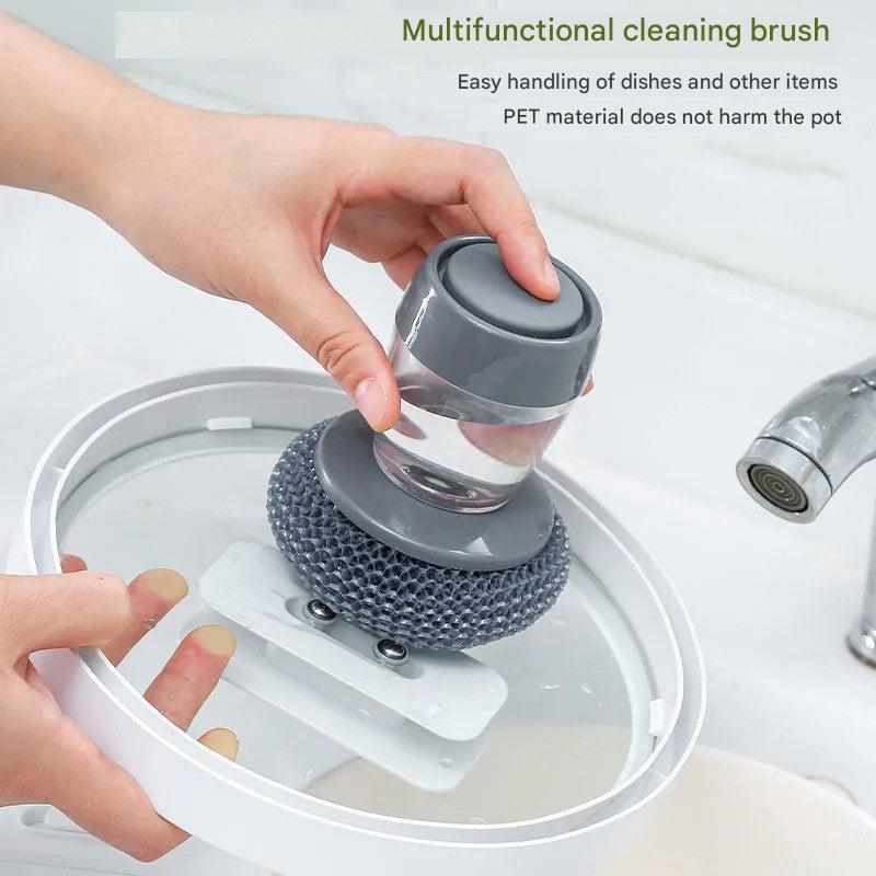 Soap Dispenser Brush for the Kitchen - CleanEase-State of Style