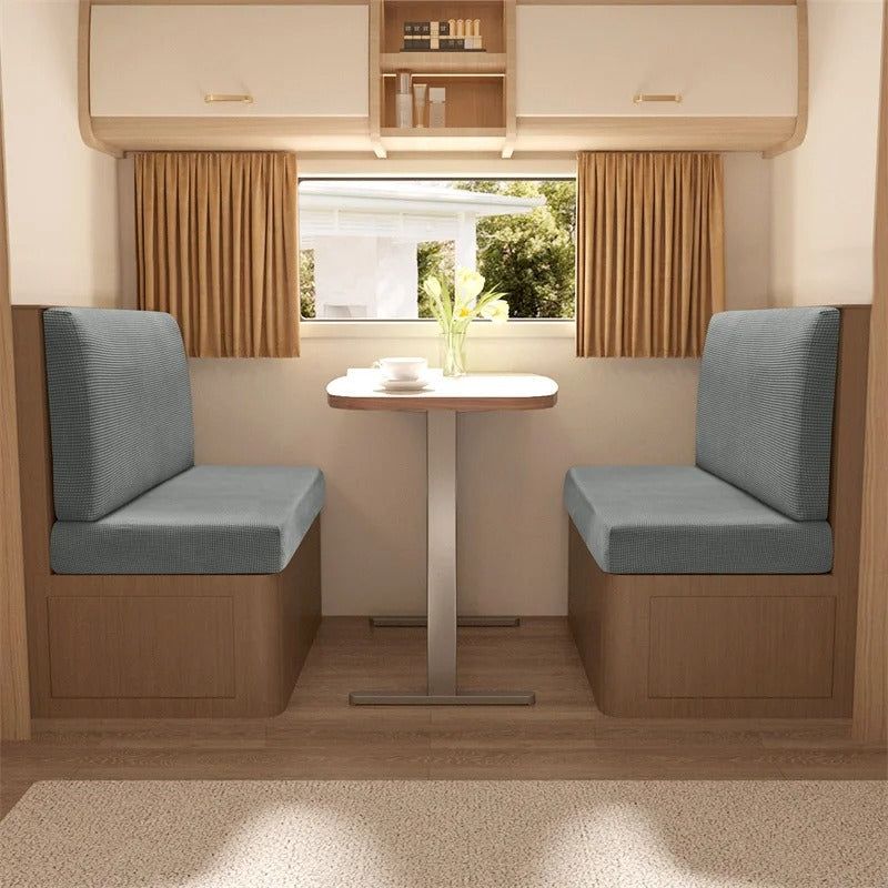 Sofa Cover Set for Camper & Caravan - NomadCover-Dark Blue-State of Style