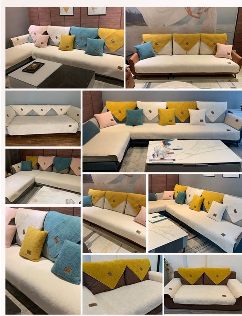 SofaRevive Stylish Sofa Covers-70x70cm-Off-White-State of Style