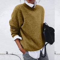 Soft Cashmere Women's Sweater - Elise-Yellow-XS-State of Style