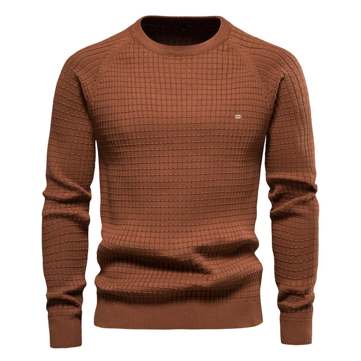 Soft Cotton Men's Sweater - Sven-Coffee-S-State of Style