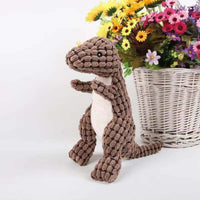 Soft Cuddly Dinosaur for Pets (Buy 1 Get 1 Free) - DinoPal-Brown + Green-State of Style