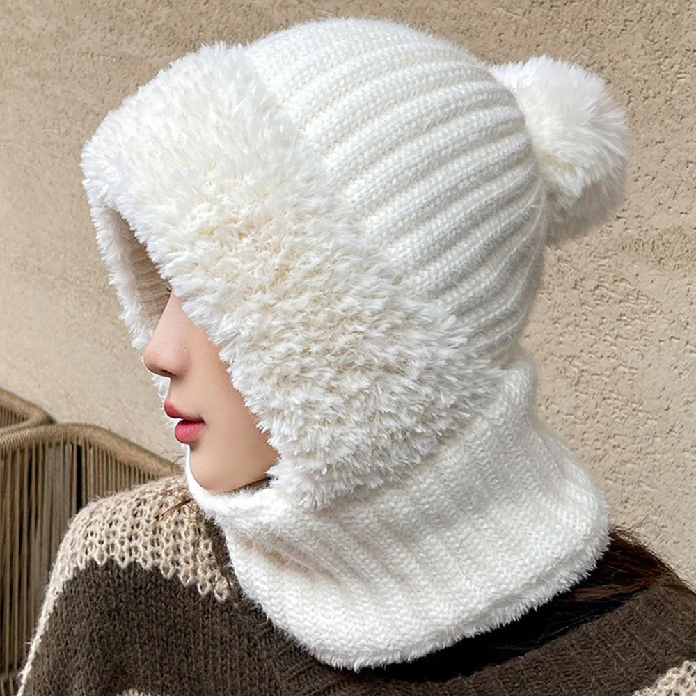 Soft Fleece Winter Hat - Kimberly-Grey-State of Style