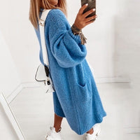 Soft Knitted Oversized Cardigan - Sienna-Khaki-XS-State of Style