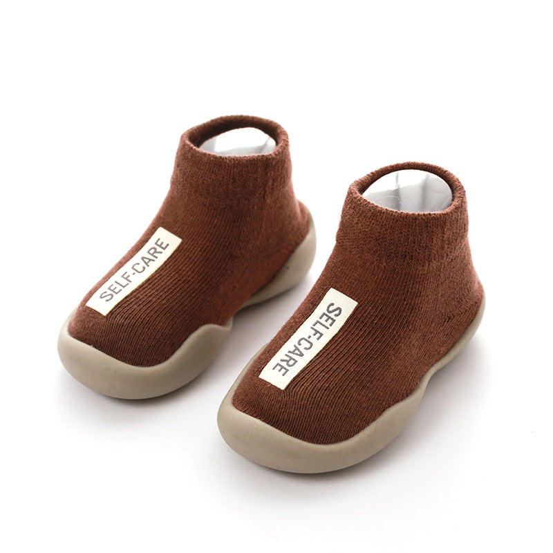 Soft Knitted Toddler Shoes - Anti-Slip Slippers-7-0-6 maanden-State of Style
