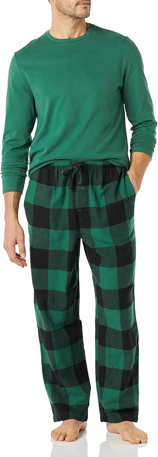 Soft Men's Flannel Pyjama Set - Gomez-A-S-State of Style