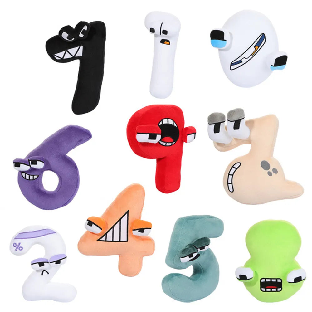 Soft Numbers Plush - NumFriend-Set van 10-State of Style