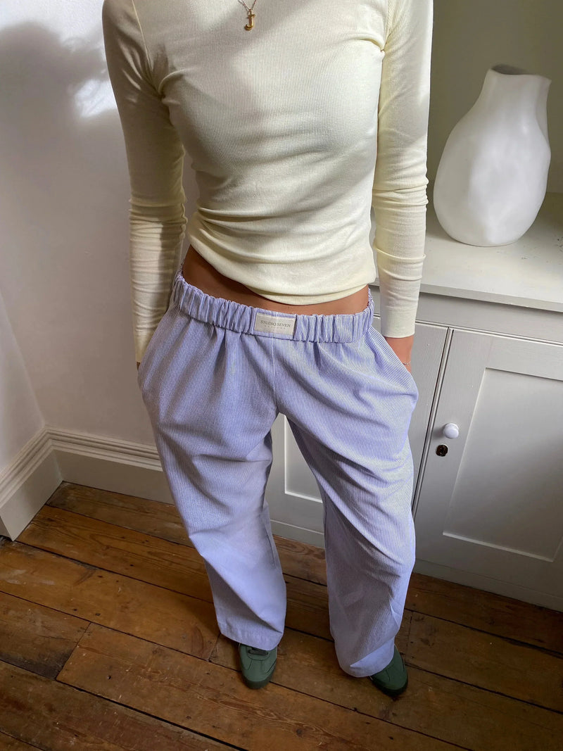 Soft Organic Cotton Lounge Trousers – Sienna-Dark blue-XS-State of Style